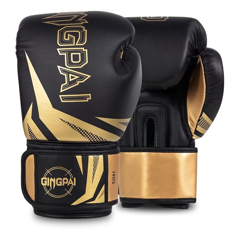 Professional Boxing Gloves Kids Adults Muay Thai Kickboxing Training Punching Bag Workout Breathable PU Leather