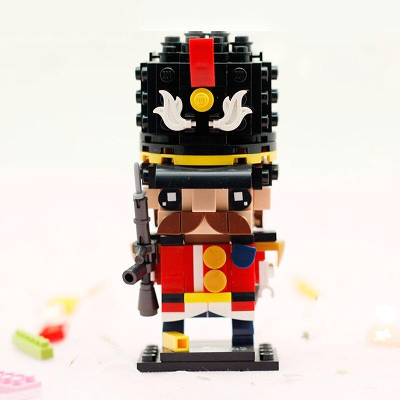LOZ 1461 Army Royal Guard Soldier Gun Weapon Military War 3D Model DIY Mini Blocks Bricks Building Toy No Box