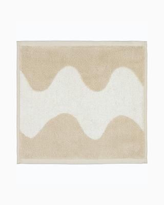 Marimekko Hand Towel Handkerchief 30 X 30 Cm Lokki White X Beige 70947 183 [Item]