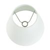 White Textured Fabric Empire Lamp Shade Decorative Lighting Fixture Home Decor Floor Bedside Lamp Shade Polyester Material