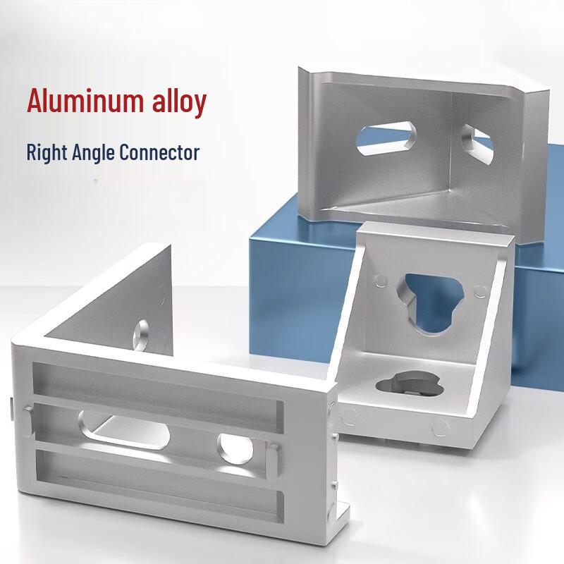 Industrial Aluminum Profile 6060 Angle Bracket (10-Pack)