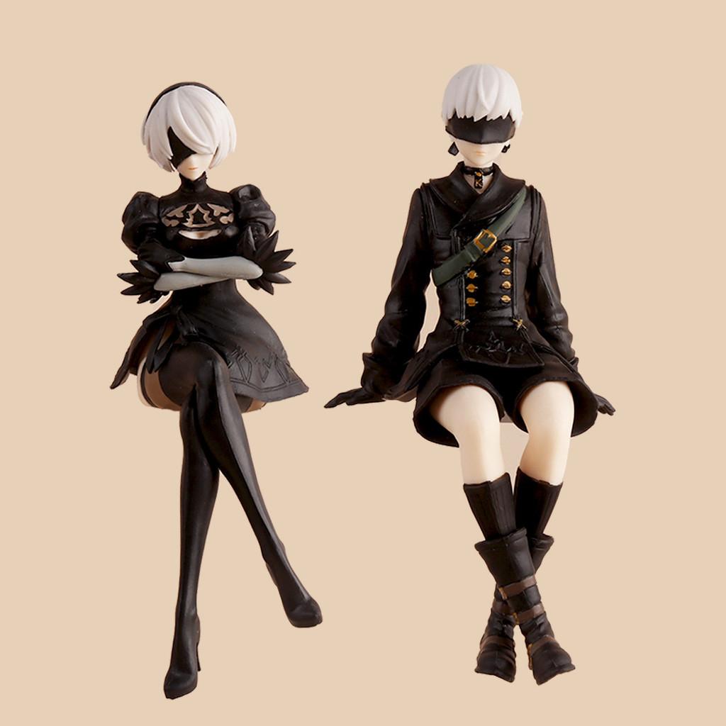 Nierautomata Yorha No 2 Pvc Anime Figure For Car Dashboard Display Special Characters Included