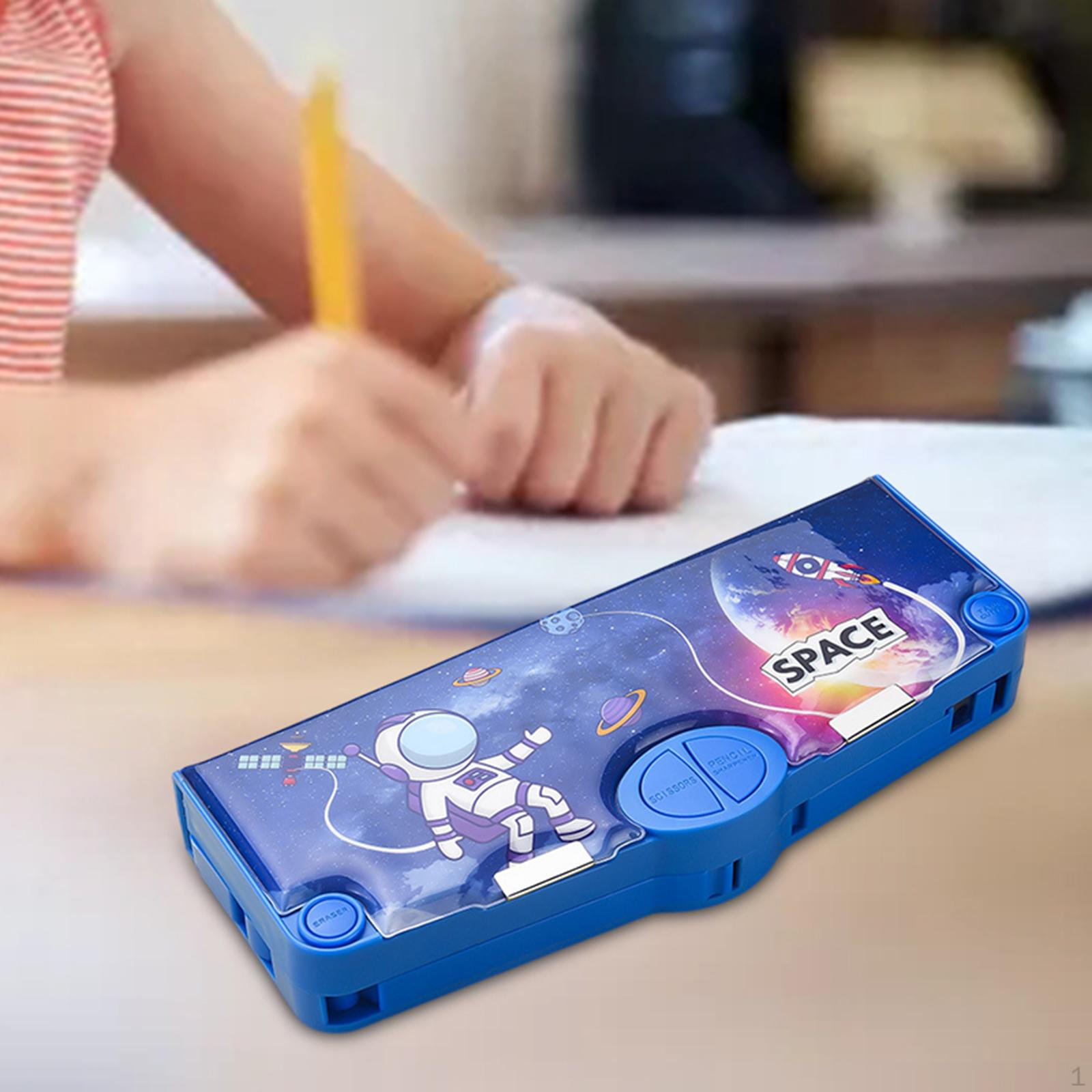 Multifunction Pencil Case Cute Hard for Students Children Gifts Astronaut