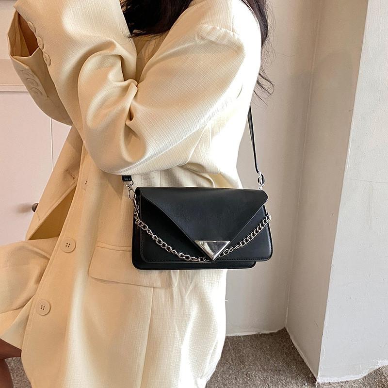 Chic Fashionable Small Square Bag For Women Stylish Chain Shoulder Crossbody Bag