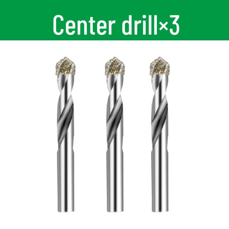 Positioning Drill Bit for Tile, Glass, Marble, and Stone Drilling
