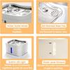2.5L APP Controller 5V USB Automatic Cat Dog Water Quite Fountain Dog Water Dispenser Transparent Filter Smart Pet Drinking Bowl