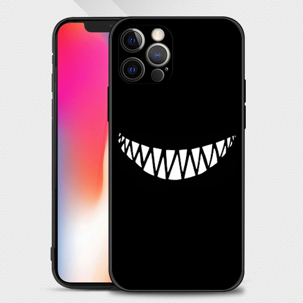 Scary Smile Skeleton Devil Case For Apple iPhone 14 13 12 11 Pro Max 13 12 Mini XS Max XR X 7 8 Plus 6 6S Silicone Shell