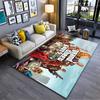 Grand Theft Auto V Themed Rug Design Non-slip Rug Suitable for Living Room and Bedroom Sofas