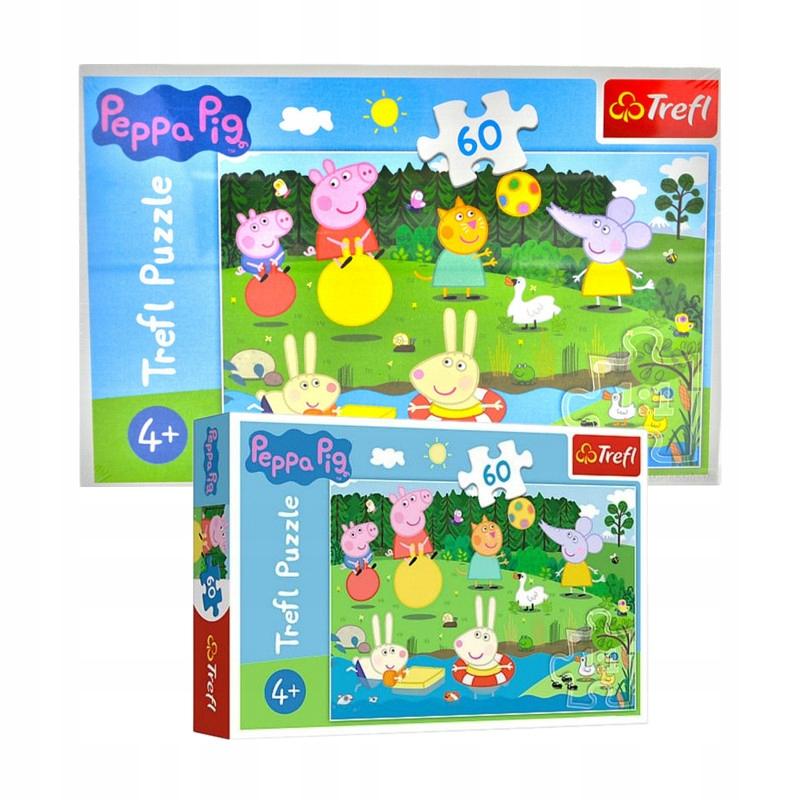 PUZZLE 60 WAKACYJNA ZABAWA PEPPA PIG 17326