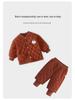 Colorful Warm Fleece Cotton Baby Pants: Waterproof, Padded, Elastic Cuff for Autumn & Winter