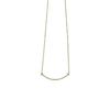 TIFFANY & CO. T Series 18K Gold, Diamond Necklaces Unisex Gold 40754536