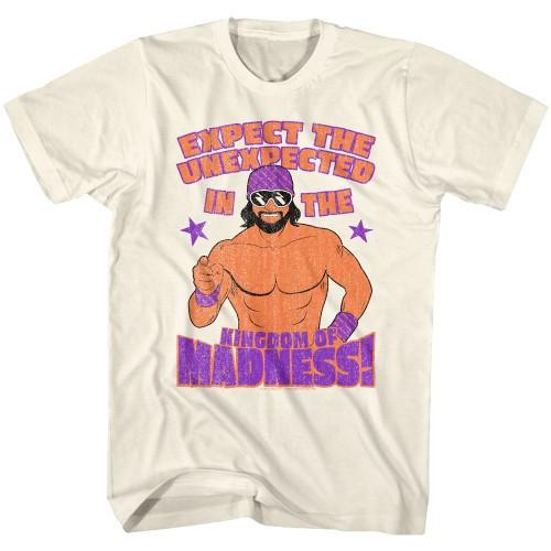 

Macho Man Expect The Unexpected Natural Adult TShirt Unisex T-Shirt M