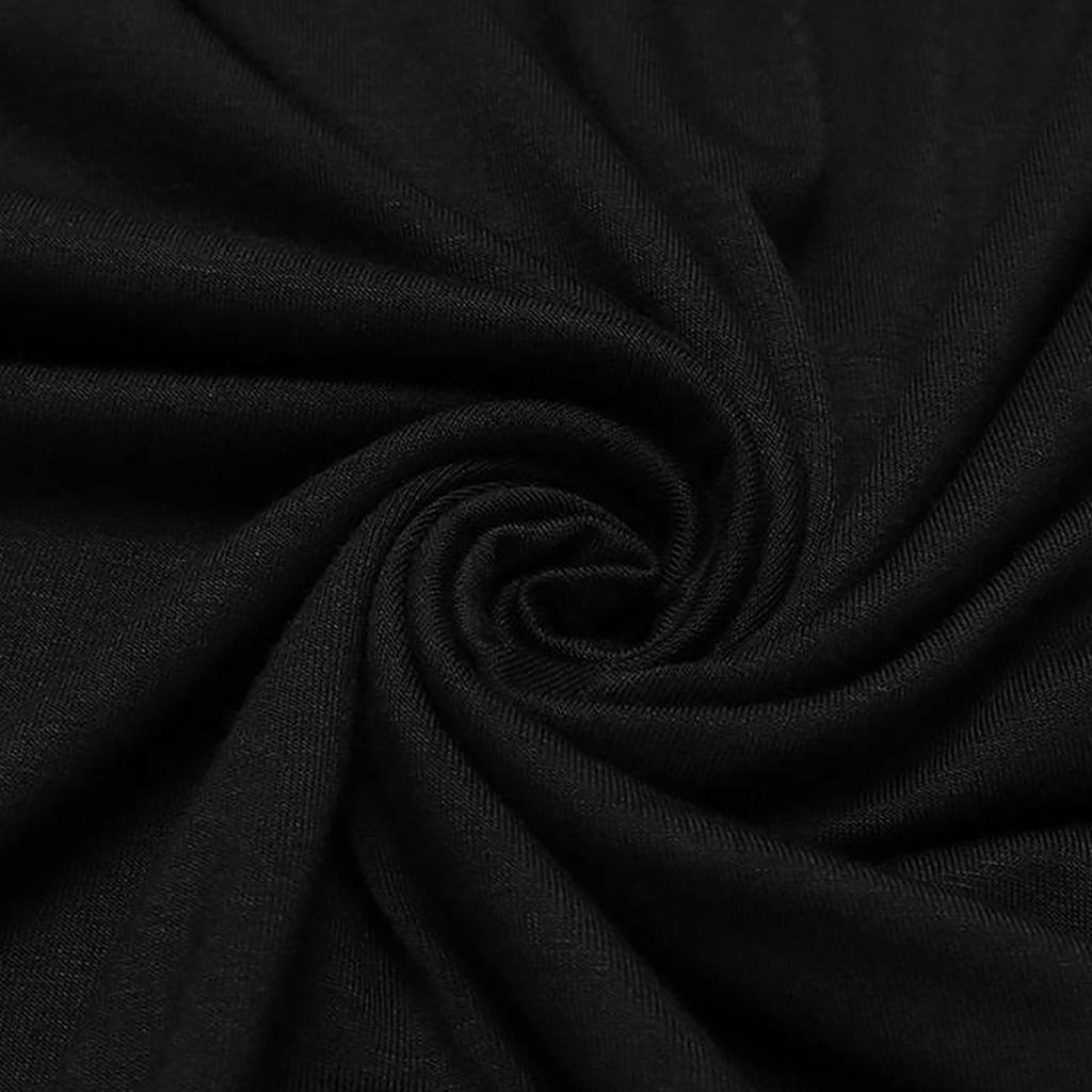 Women Fashion Short Sleeve Causal Patchwork Pullover Loose Home Sleep Dress