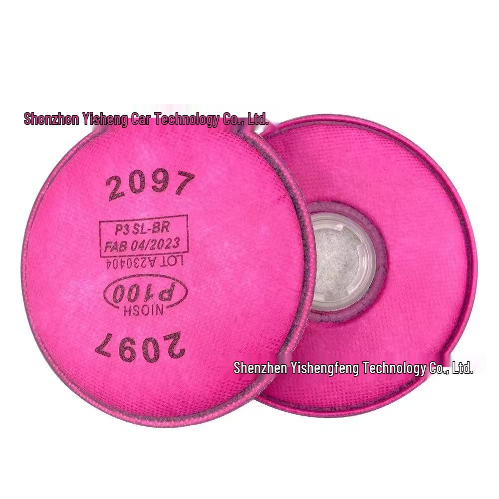 Maschera Protettiva Antipolvere e Fumi 2097 P100 per Uso Industriale