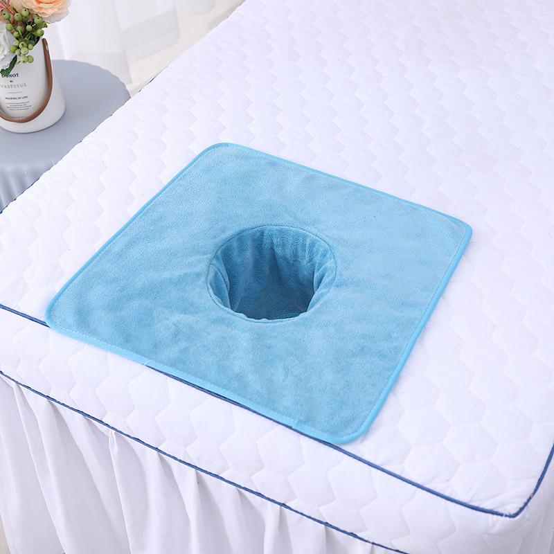 Bed Massage Face Salon Beauty Hole Towel No Pilling No Fading