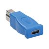 USB B3.0 Male To Type C Female Converter for Fast Data Transmission Charging for Printer and External Hard Disks