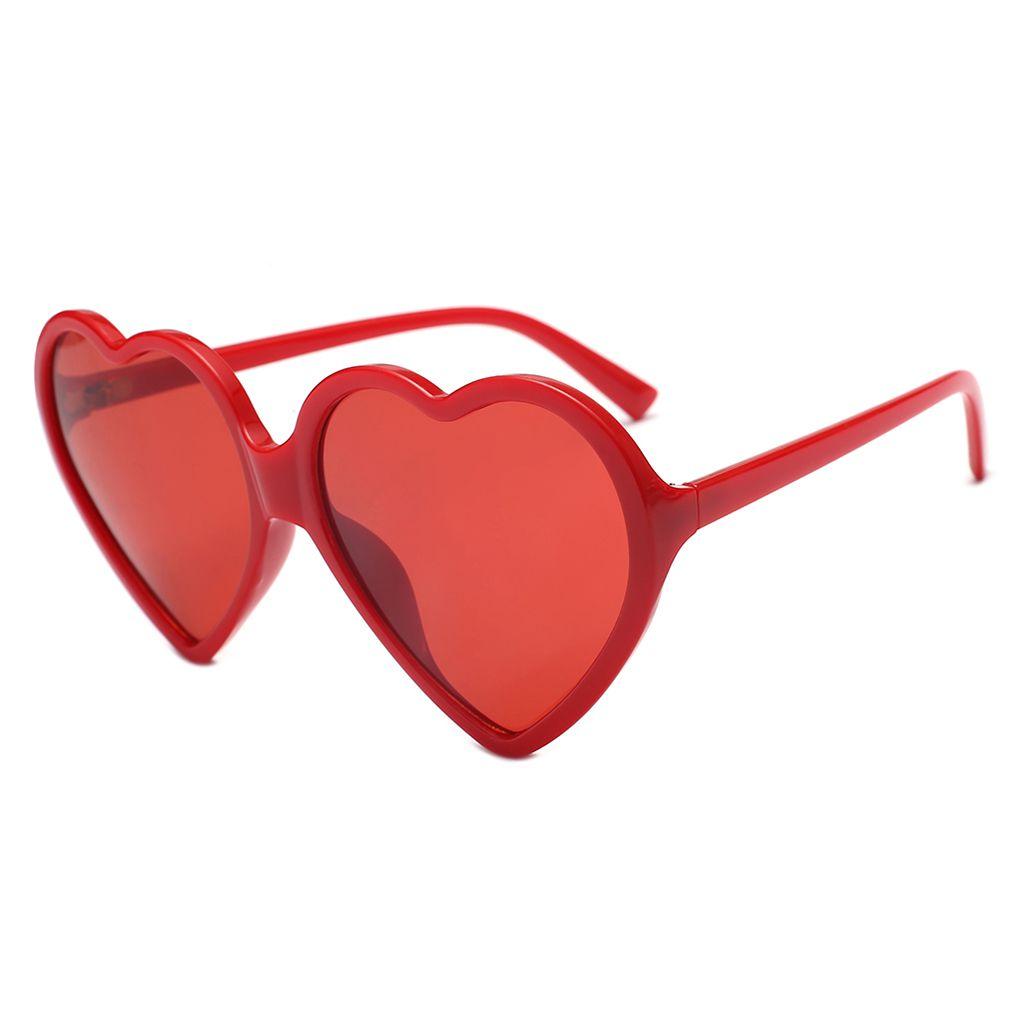 Heart Women Sun Glasses Retro Love Heart Shaped Glasses Ladies Shopping Sunglass UV400
