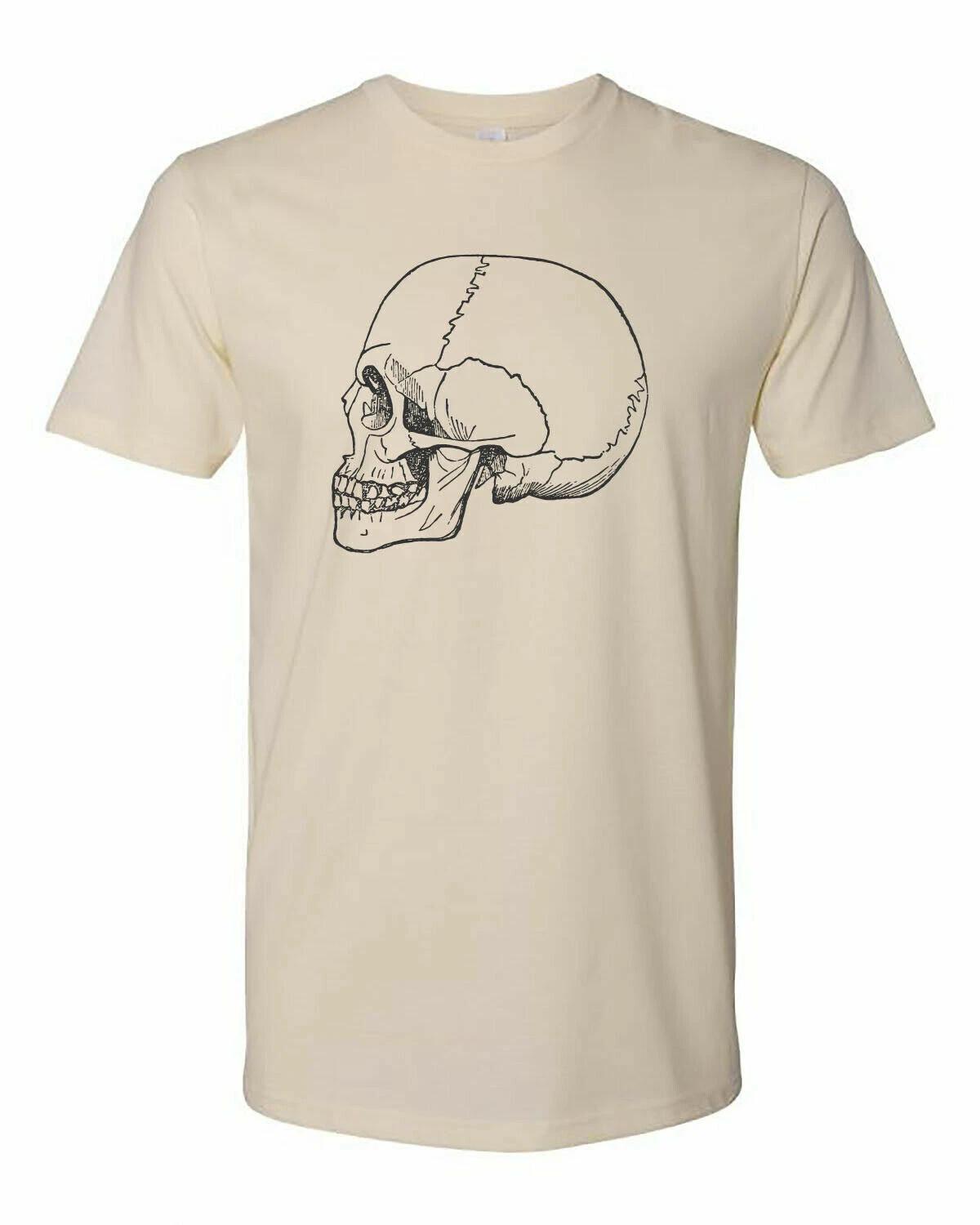 

Cottage Cult Clothing Tee T Shirt Cotton Medical Anatomy Victorian Art Skull #3 M
