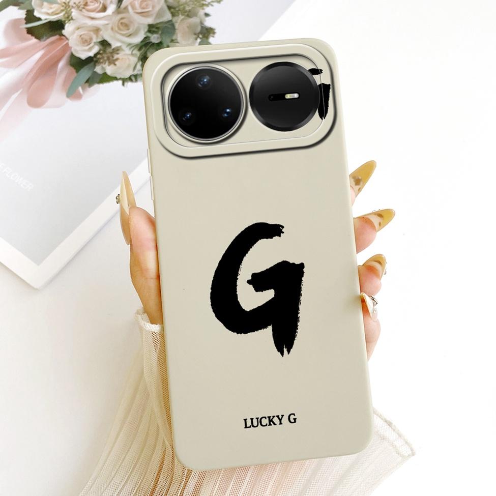 For Huawei Nova 15 Pro Case Cover Aesthetic Luxury A-Z Letters Cool Crown Silicone Phone Case For Huawei Nova 15Pro KLE-AL00U