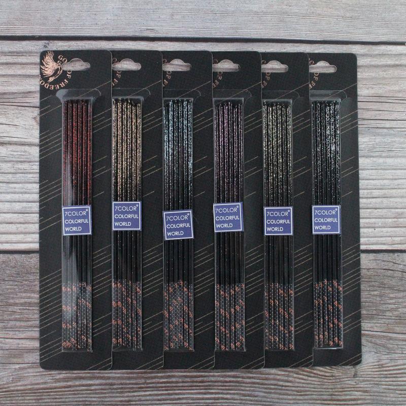 New Birthday Line Candle 6 Individually Packaged Glitter Atmosphere Creative Birthday Party Cake Decoration Candles