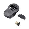 2.4GHz 1600 DPI Ergonomic Wireless Optical Mouse USB 2.0 Receiver for PC Laptop