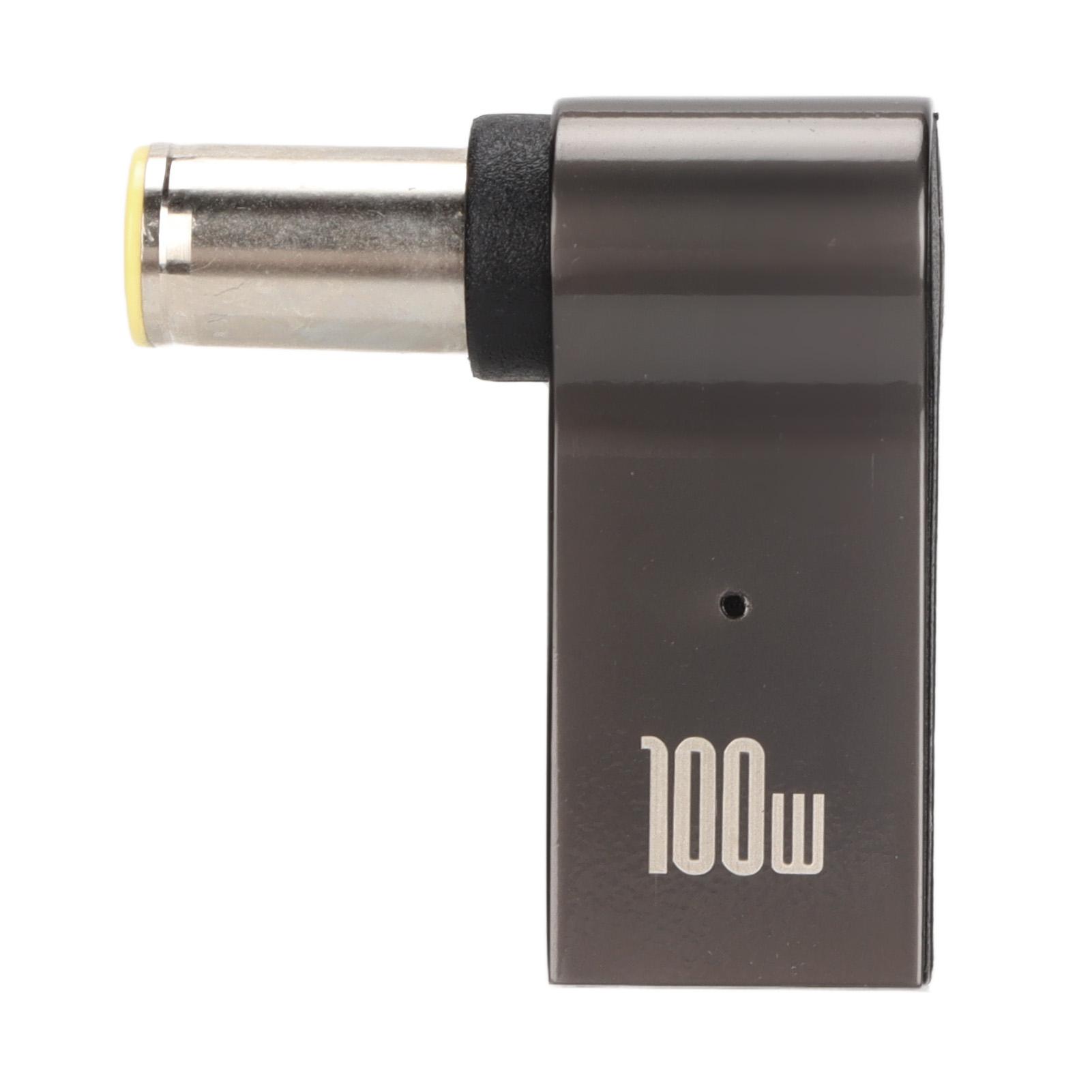 

Тип C гнездовой вход для адаптера постоянного тока Портативный адаптер PD Тип C гнездовой для 7,9x0,9 мм Зарядка для ноутбука