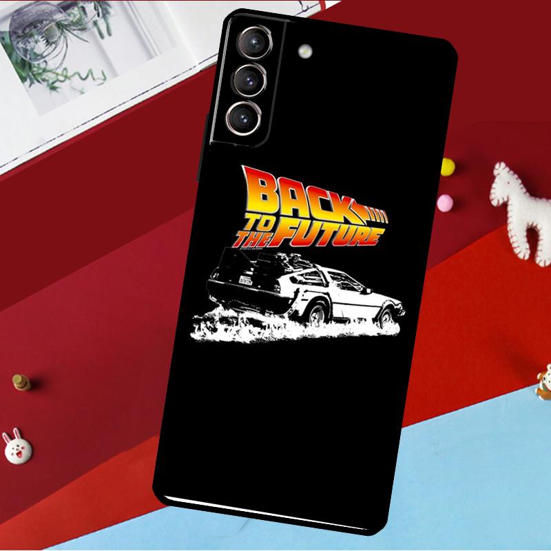 Back To The Future Funda For Samsung Galaxy S25 S24 S21 S22 S20 Ultra S9 S10 Plus S23 FE S24 FE Phone Case