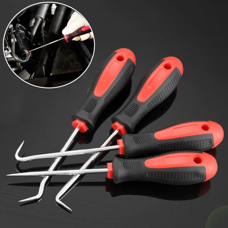 4Pcs/set Portable Pick and Car Hook Oil O Ring Seal Remover Auto Disassembly Accessories Pick Set Craft Hand Removal Tool