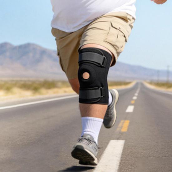 Knee Brace for Men Women, Knee Compression Sleeve with Adjustable Strap, Patella Gel Pad, Sports Knee Support for Meniscus Tear, Arthritis, Joint