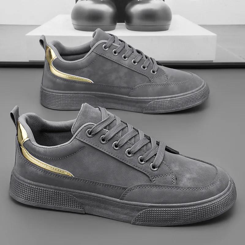 Spring Men's Shoes New Breathable Work Safety Shoes Trendy Versatile Non-slip Sports Comfortable Eva Insoles Rubber Upper