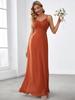 Ever-Pretty Women's Pleated Sweetheart Draped Back Floor-Length Bridesmaid Dress