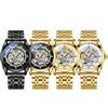 Mens Watches Fashion Luxury Hollowing Automatic Mechanical Watch Waterproof Luminous Watch For Man
