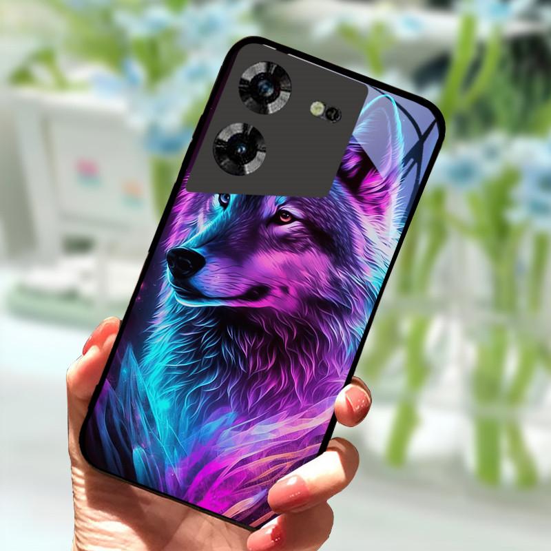 For Tecno Pova 5 Case Full Protection Back Cover Phone Case For Tecno Pova 5 Pova5 Pro Tempered Glass Shockproof Shell Fundas