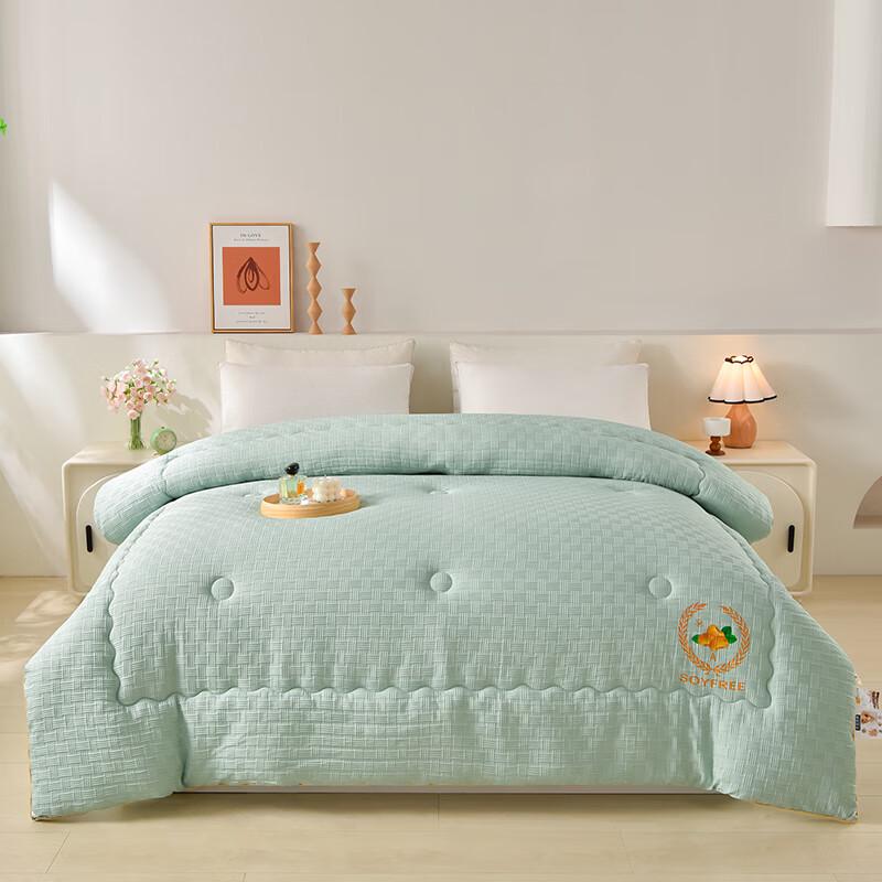 Waffle Washed Soybean Fiber Quilt