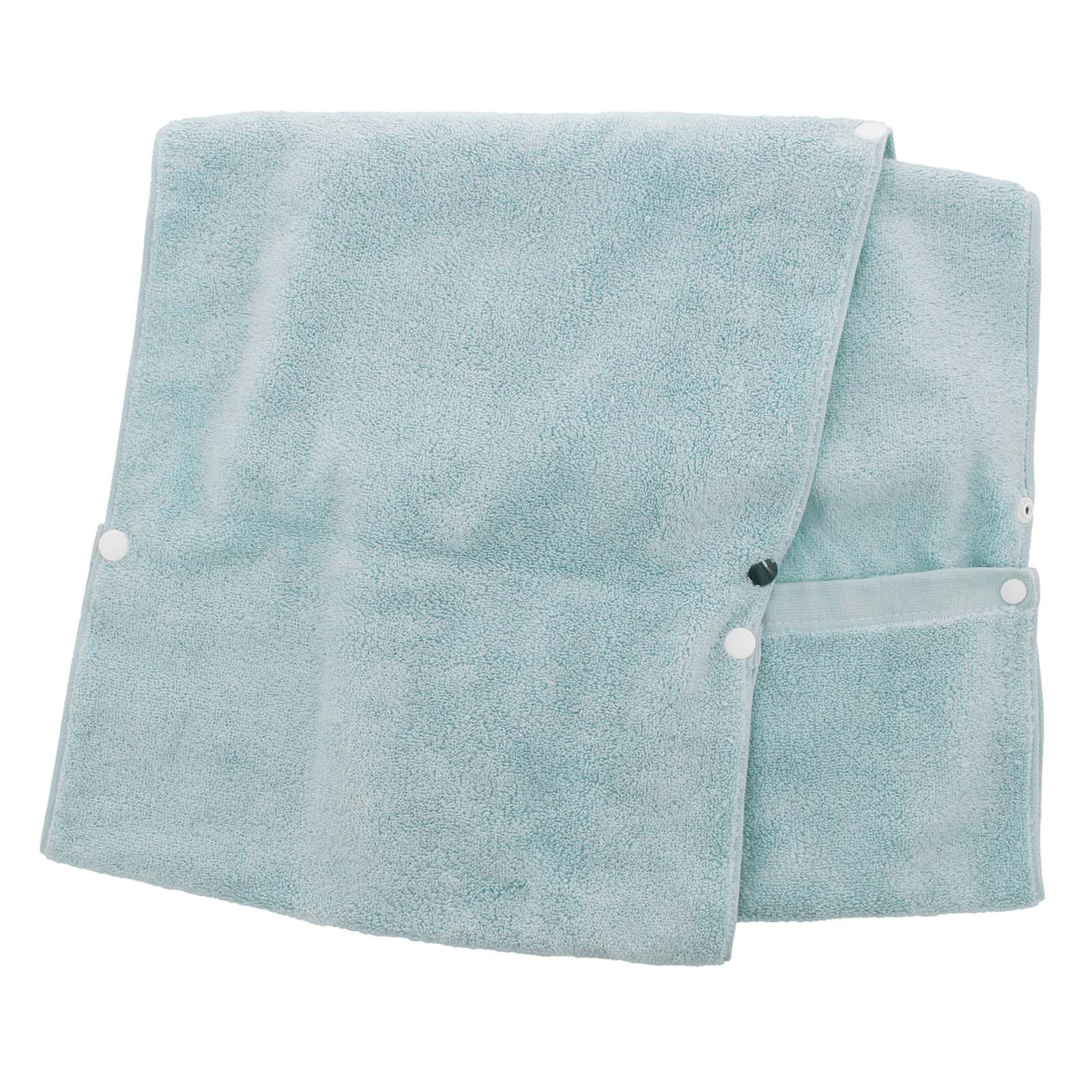 Olim Imabari Towel Hayazukin Hair Drying Towel, Approx. 32 x 145 cm, Made in Japan, Blue, QP-2800