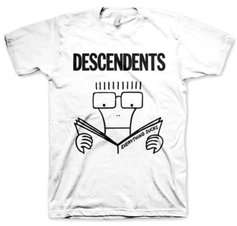 New Authentic Descendents Milo Everything Sucks Punk Band White TShirt Unisex T-Shirt XXXL