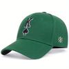 Baseball Stitching Stitched Embroidered Alphabet K Poker Neutral Gender Women  Men For Caps Spring And Autumn Outdoor Adjustable Casual Hats