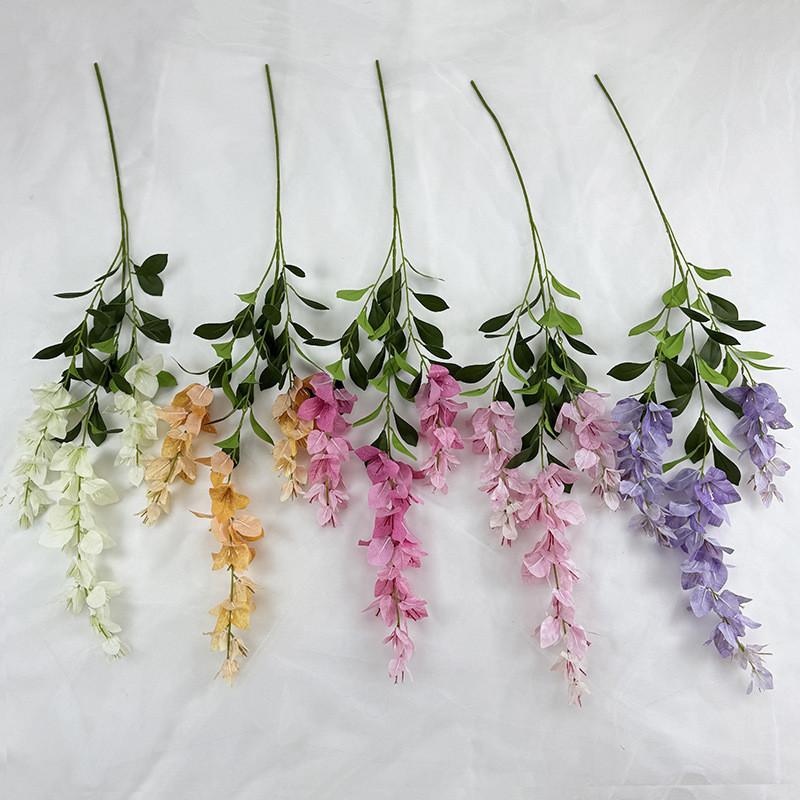 Flower Artificial Bougainvillea Hotel Restaurant Window Decoration Room Ornament