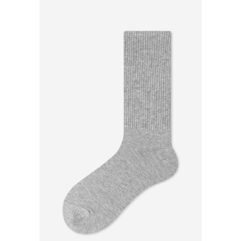 Men's Spring and Summer Short Socks, Black and White Socks, Anti-ball Mid-calf Socks, Basketball Sports Socks, Men's Cotton Socks
