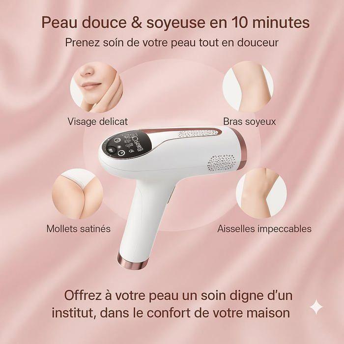 IPL pulsed light epilator - ZVVN - 999999 flashes - Ice cooling - 9 energy levels