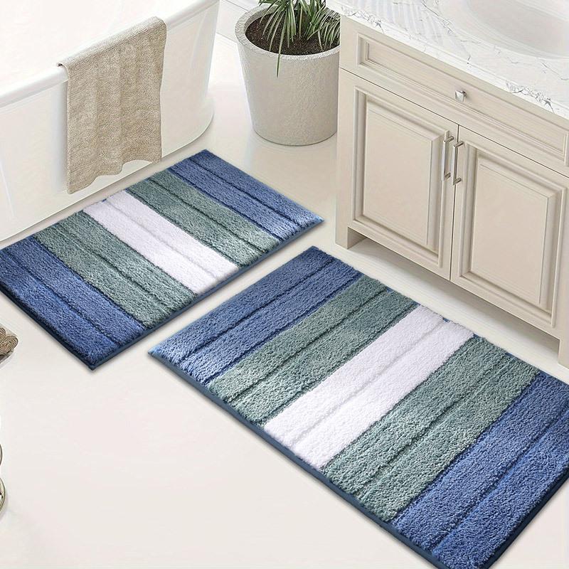 Set di Tappetini da Bagno Antiscivolo Personalizzati: Tappeto Assorbente per Pavimento per Bagno, Camera da Letto, WC e Ingresso