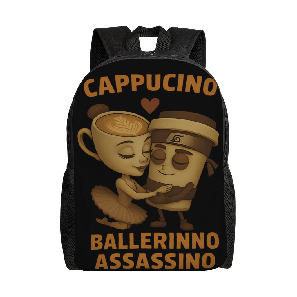67 Six Seven 6-7 Backpack Funny Italian Brainrot Boy Polyester Outdoor Backpacks Big Leisure High School Bags Rucksack