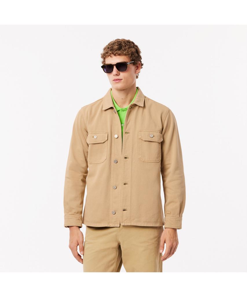 LACOSTE Men'S Denim Trucker Shirt Ch7227-54N I8V