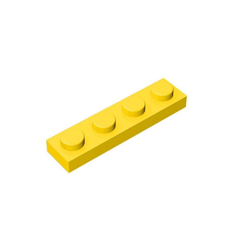 Non-Toxic Moc 10Pcs 3710 Plate 1X4 Building Blocks Kit High-Tech Board Light Panel Bricks Particle Idea Toys Children Birthday Kid Gifts