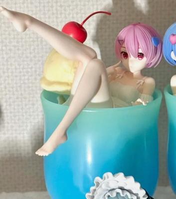 Re:Zero Ram Cream Soda Figure Used