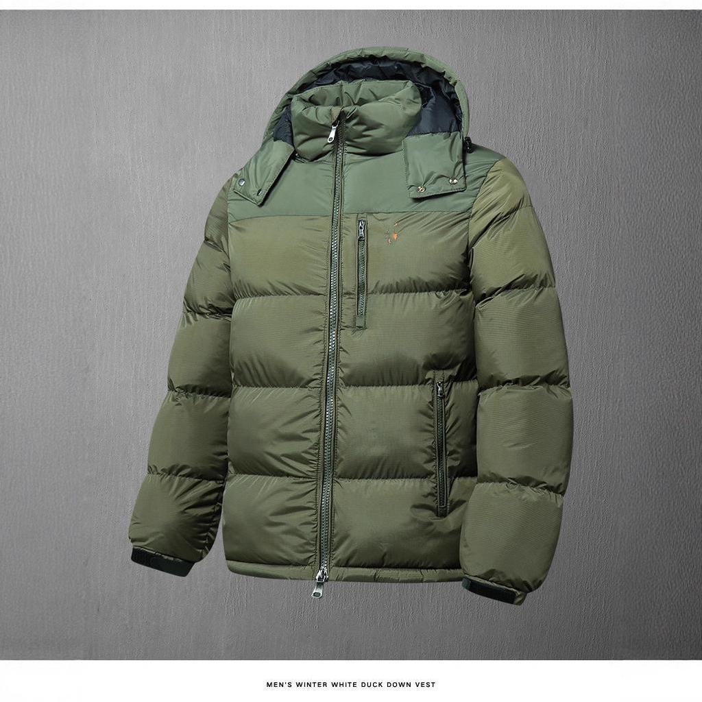 Veste Chaude à Capuche Coupe-vent Unisexe - Version Haute