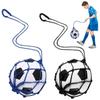 Multiple Colors Football Kick Trainer Nylon Solo Soccer Kick Tool Soccer Return Trainer Net  Kids