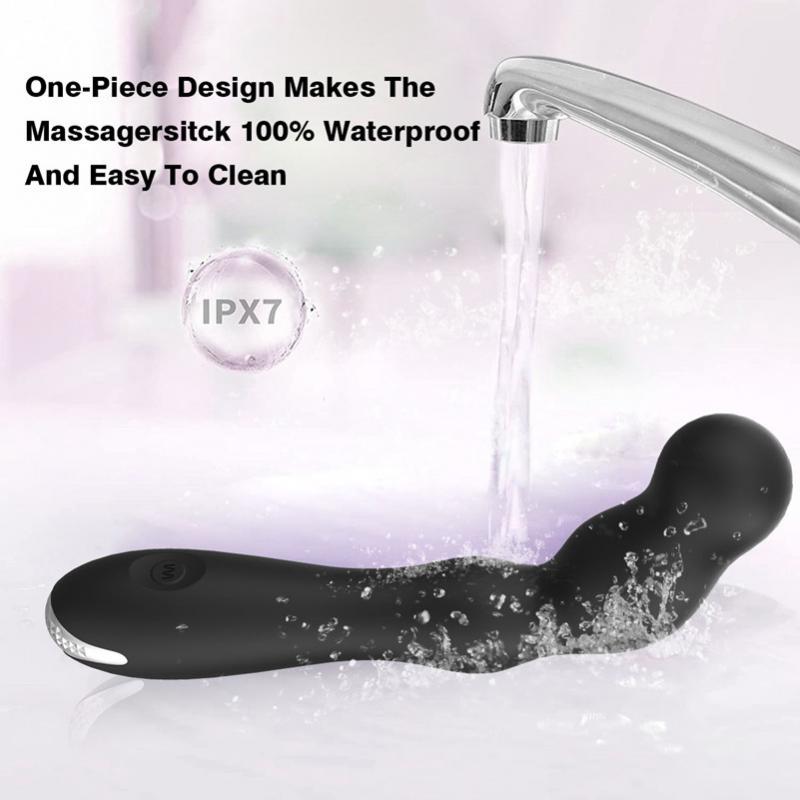 Vibrator clasic Jucării sexuale Clitoridiene Posterior Stimularea punctului G Artefact pentru cupluri Masturbare feminină Reîncărcare Stick de masaj vibrator