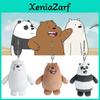 Wir Bären Plüsch-Schlüsselanhänger Grizzly, Eisbär und Panda Optionen!