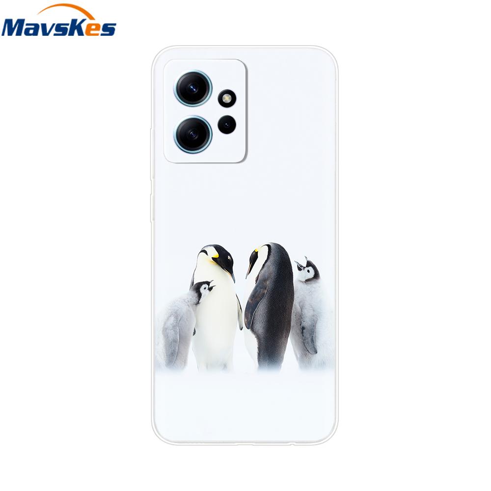 For Redmi Note 12 4G Case Note12 Pro TPU Silicone Shockproof Clear Phone Covers For Xiaomi Redmi Note 12 Pro Note12 Soft Fundas